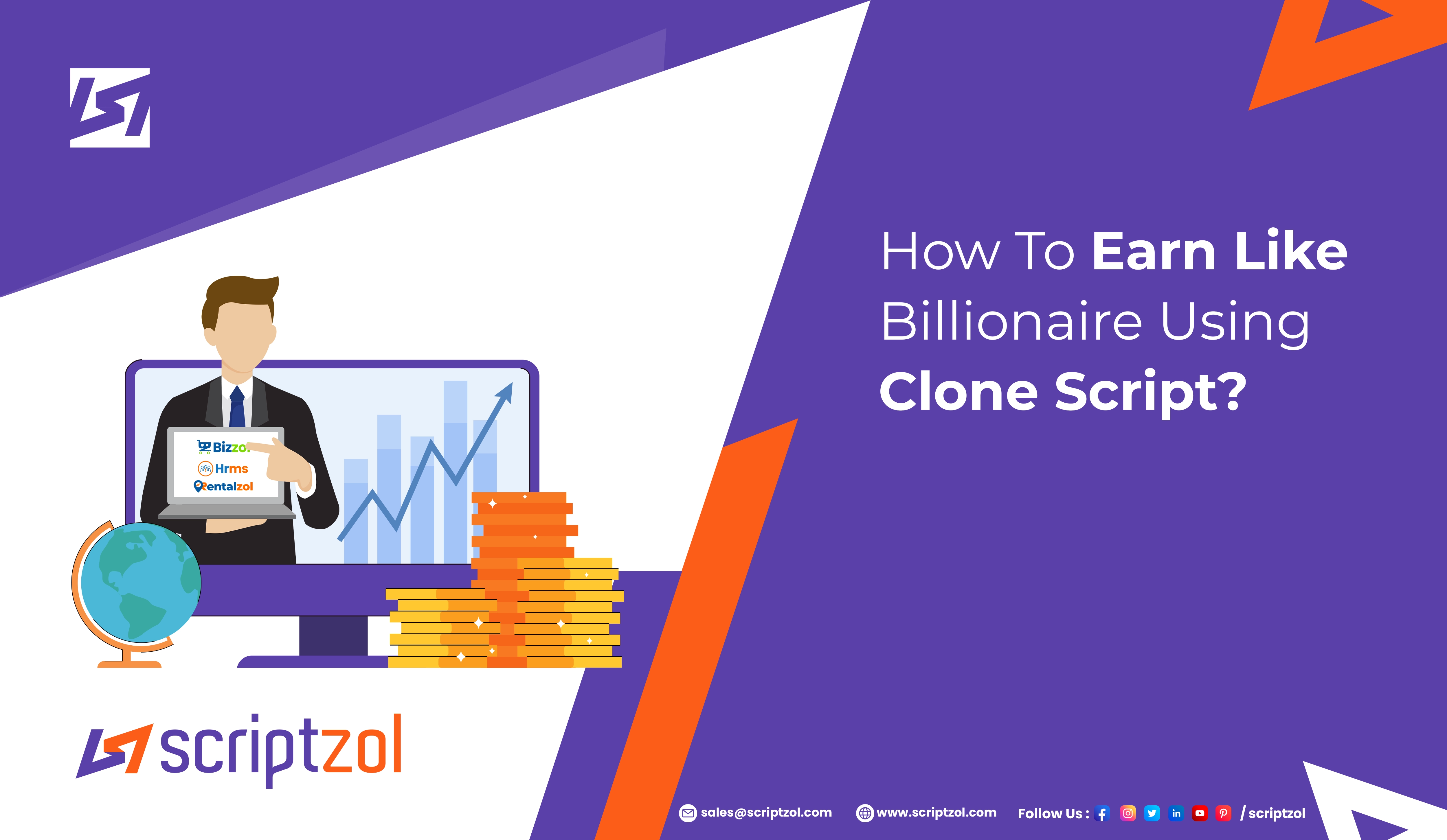 How To Earn Like Billionaire Using Clone Script?