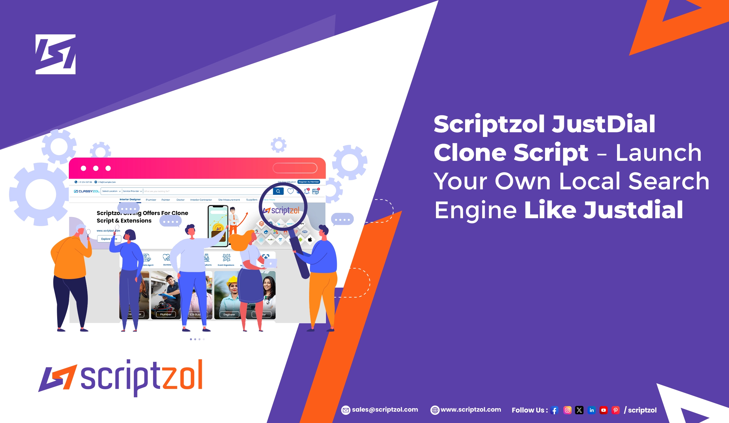 Scriptzol JustDial Clone Script ? Launch Your Own Local Search Engine Like Justdial