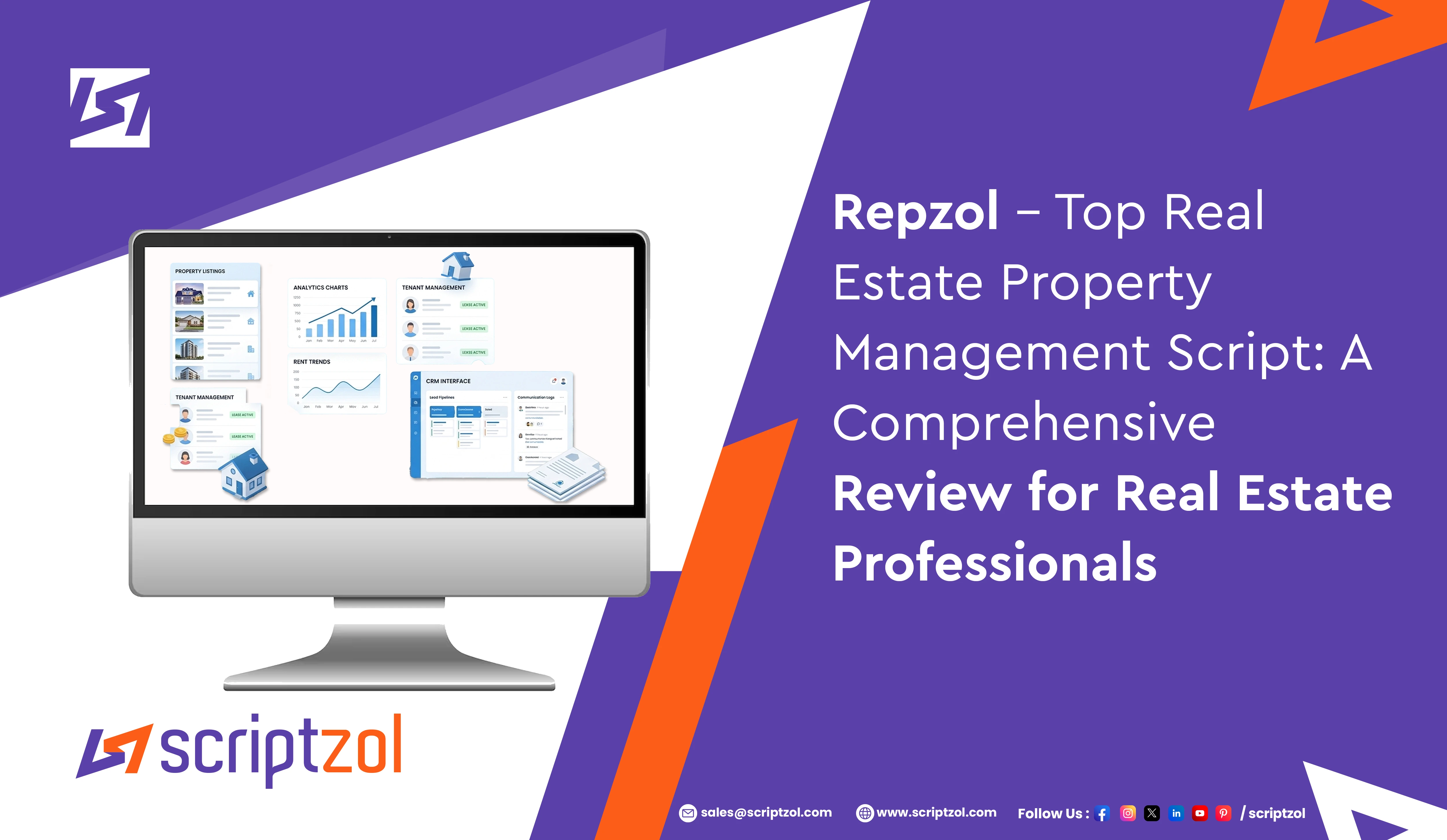 Repzol - Top Real Estate Property Management Script: A Comprehensive Review for Real Estate Professionals