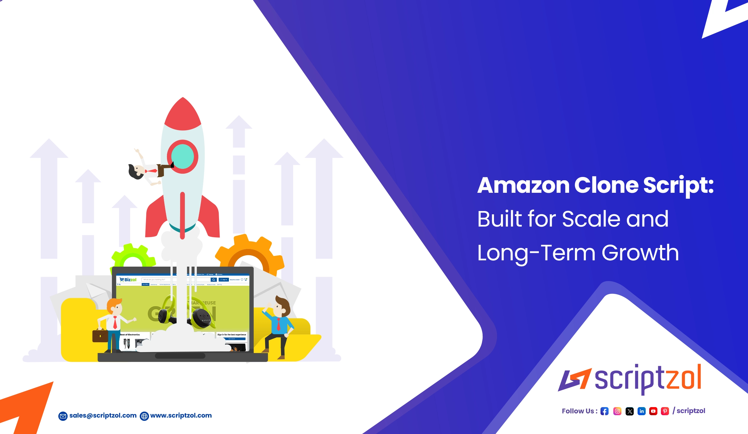 Scalable Amazon clone script for multi-vendor ecommerce marketplace