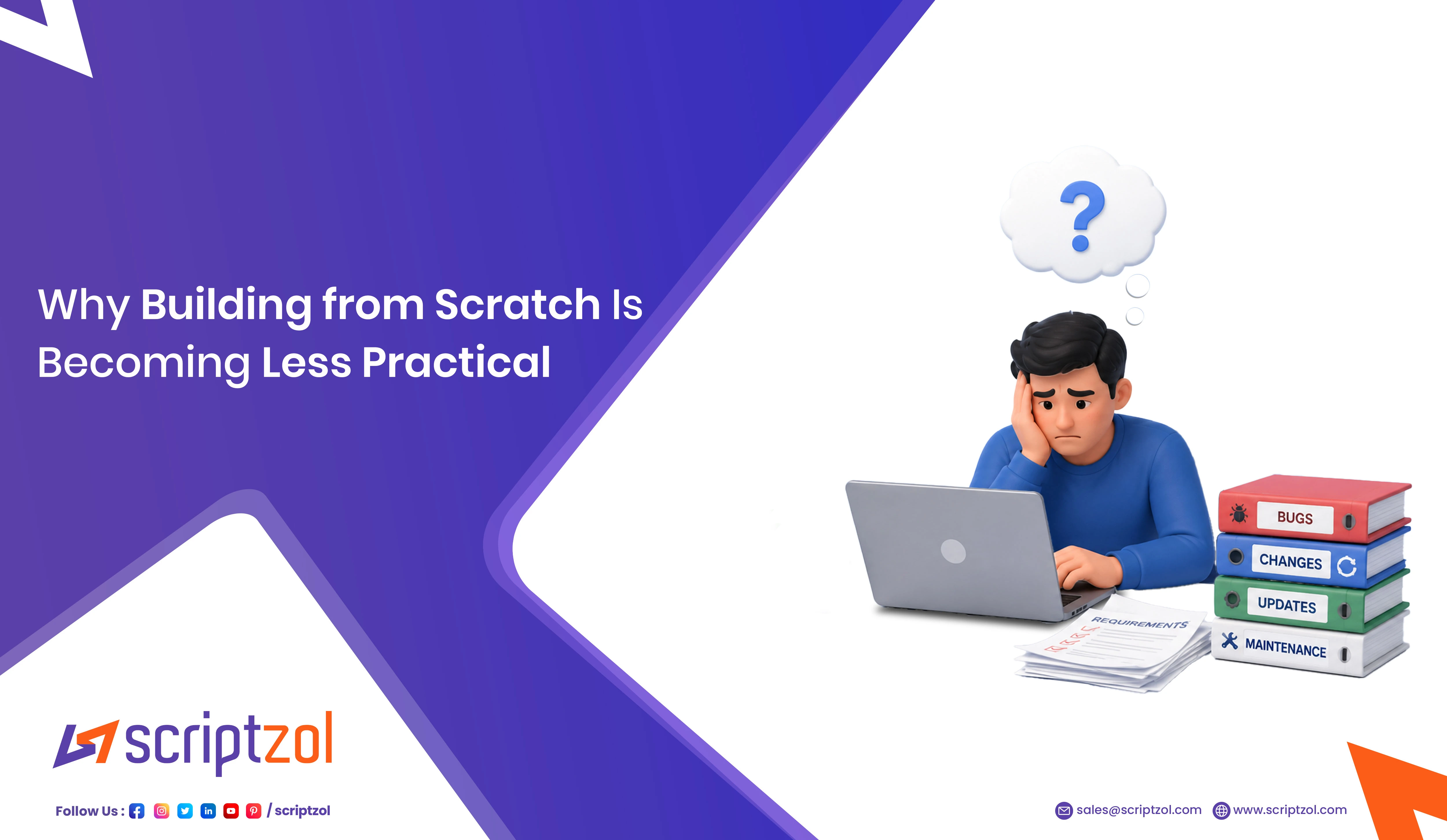 Challenges of building software from scratch for modern startups