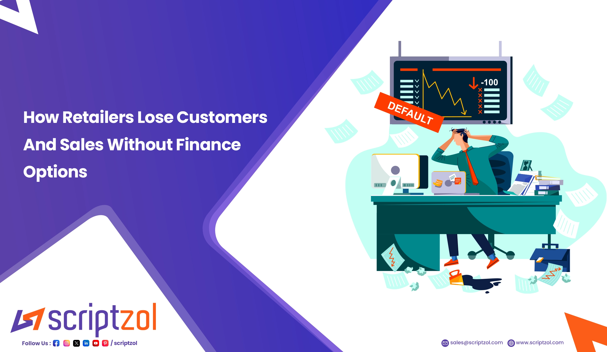 Loss of customers and revenue in e-commerce due to missing finance options
