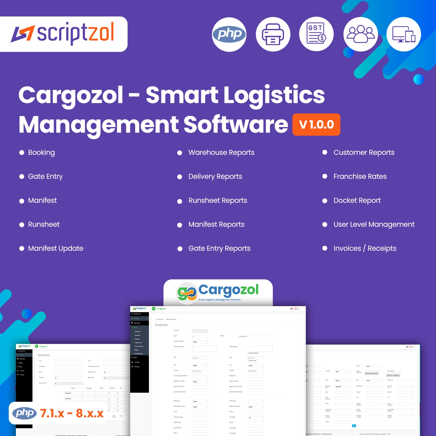 Cargozol - Smart Logistics Management Software