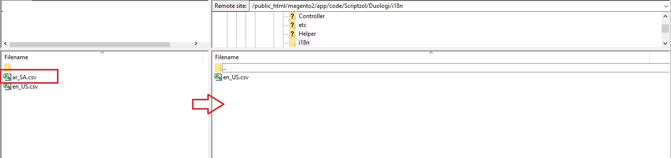 Magento Duologi Language File