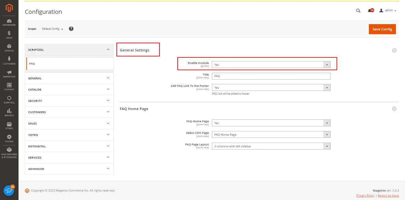 Magento 2 Faq General Configuration