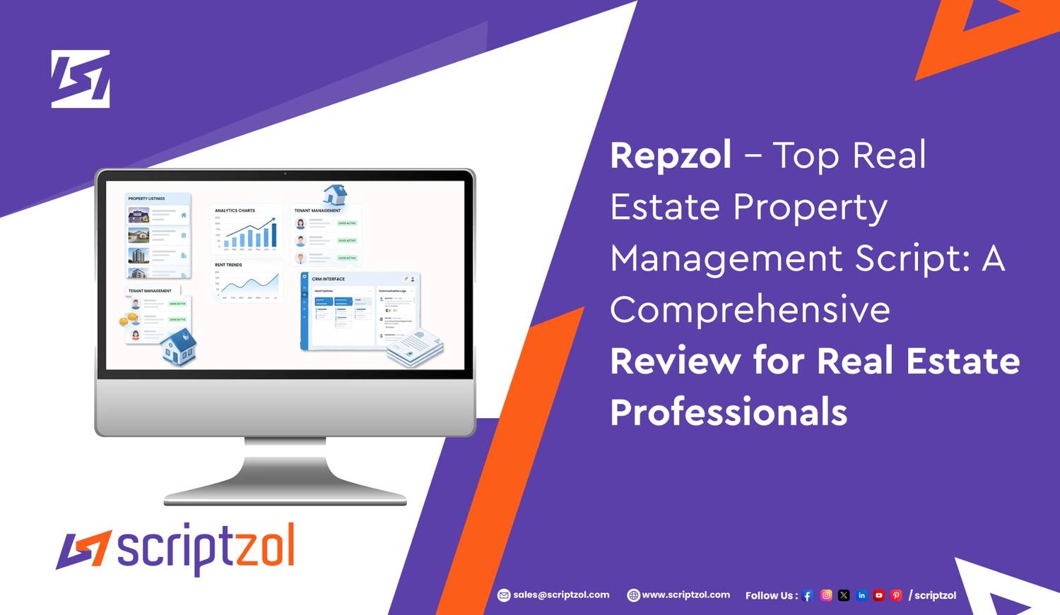 Repzol Real Estate Property Management Script Review